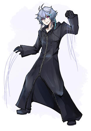 Holostar Fanart Octavio X Kingdom Hearts