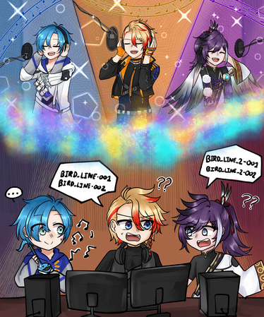 Holostars Tempus 2023 Anniversary Book Page